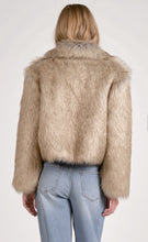 Load image into Gallery viewer, Cera Beige Faux Fur Jacket