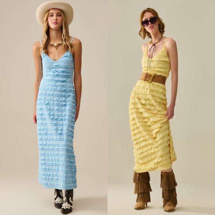 Ruffled Maxi Dress