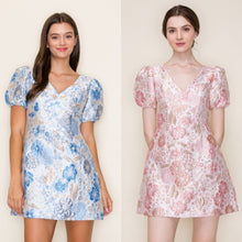 Load image into Gallery viewer, Ellie Flower Mini Dress