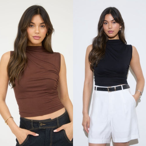 Molly Mock Neck Top