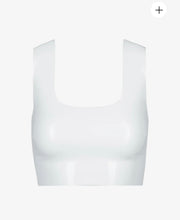 Load image into Gallery viewer, Faux Patent Leather Crop Top