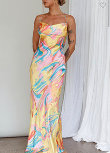 Swirl Midi Dress