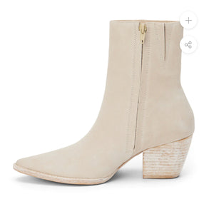 Caty Ankle Boot- Ecru