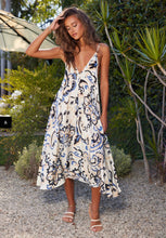 Load image into Gallery viewer, La Plage Halter Dress