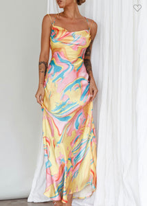 Swirl Midi Dress