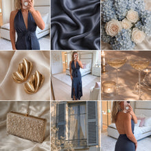 Load image into Gallery viewer, Midnight Rose Maxi Dress