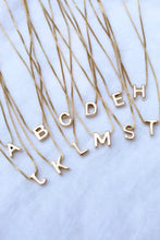 Load image into Gallery viewer, Kinsey Slide Initial Necklace
