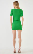 Load image into Gallery viewer, Banded Knit Mini Skirt