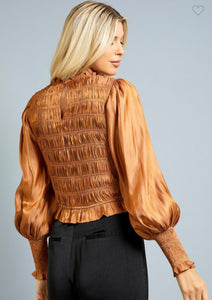 Smocked Blouse