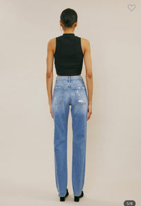 Ultra High Rise Straight Jeans