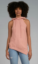 Load image into Gallery viewer, Sleeveless Light Weight Sweater Hoodie