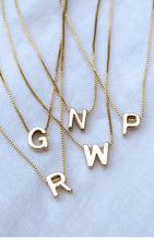 Load image into Gallery viewer, Kinsey Slide Initial Necklace