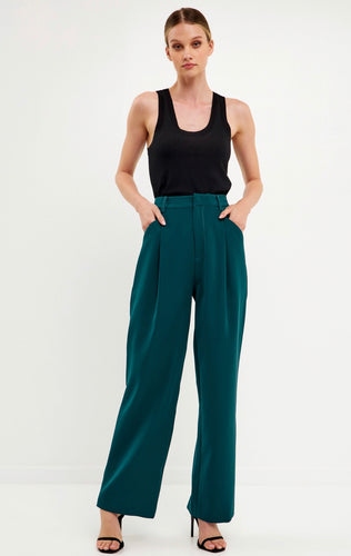 Emerald Classic Suit Trouser