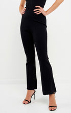 Load image into Gallery viewer, Black Ribbed Knit Pants