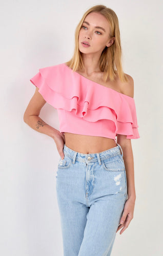 Ruffled Kristi Top