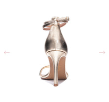 Load image into Gallery viewer, Jasmine Gold Metallic Heel to