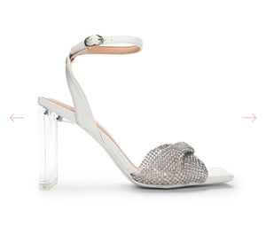 Galda Stone-Mesh Dress Heel