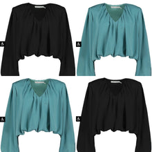 Load image into Gallery viewer, Boho Bubble Sleeve Top